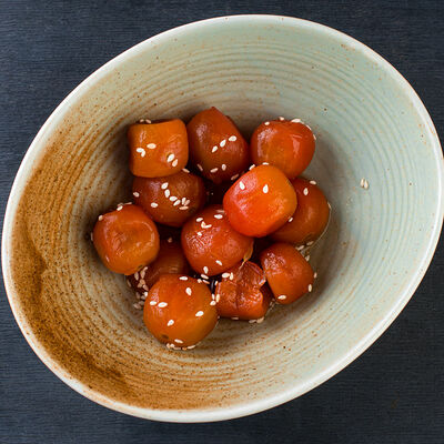 Томаты с апельсиновым понзу в Маруми по цене 6 р.