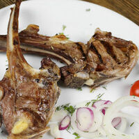 Корейка баранья на мангале в Гриль хаус