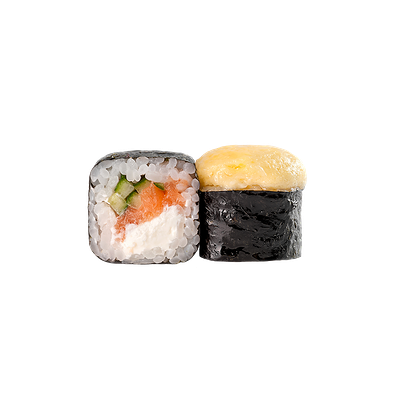 Запеченый ролл с креветкой в Kimchi по цене 740 ₽