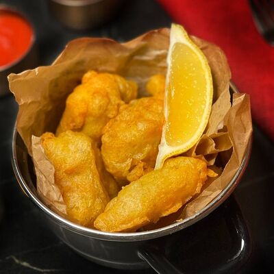 Попкорн из белой рыбы в Kirova street по цене 250 ₽