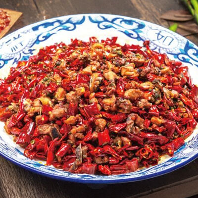 026. Жареная острая курица по-чунцинскив Malatan Gong Qilin Tea по цене 1176 ₽