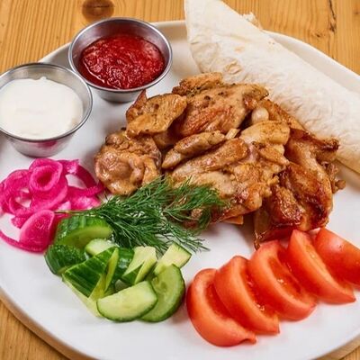 Шашлык из курицы в 4 сыра по цене 870 ₽