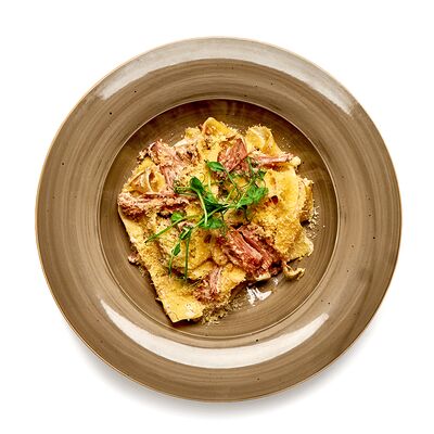 Паста паппарделле с говядинойв CITYBAR по цене 575 ₽