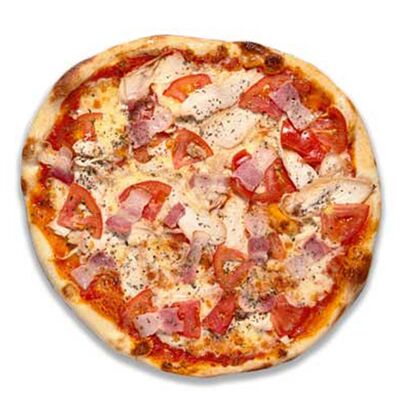 Пицца Сливочная курочка в Пиццерия «Зелень» по цене 770 ₽