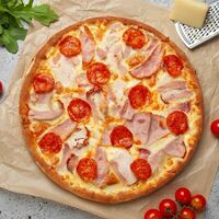 Мясная на тонком тесте в Papa Pizza