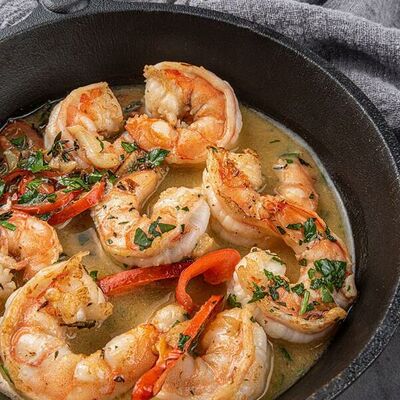 Креветки в пряном масле в Тут харчо по цене 887 ₽