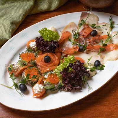 Рыбная тарелка в Пхали по цене 1320 ₽