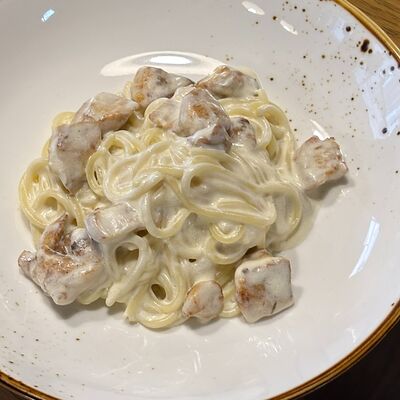 Сливочные спагеттив La vino по цене 320 ₽