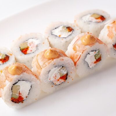 Ролл Сочная Креветка в Сыто Пьяно по цене 415 ₽