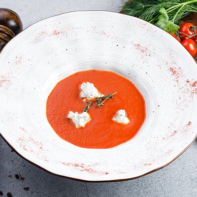 Тыквенный крем-суп в Welcome по цене 390 ₽