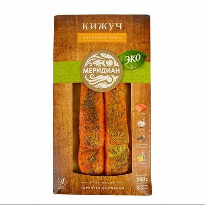 Кижуч горячего копчения лимонный перец Меридиан в Азбука Вкуса Экспресс Меню по цене 749 ₽