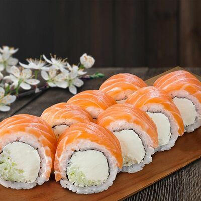 Яблочный лосось в Вкусные Суши Premium по цене 539