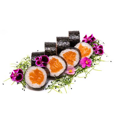 Ролл с лососем в My Sushi по цене 15 р.