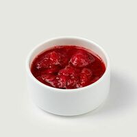 Клубника, протёртая с сахаром в Кофемания