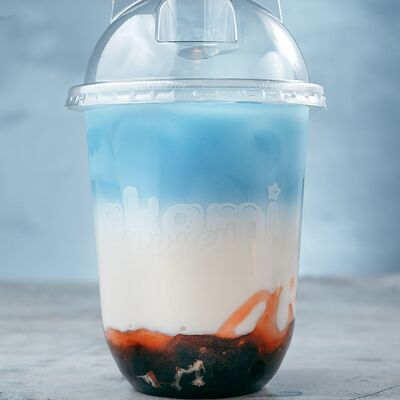 Бабл ти Анчан-малина в Аками рамен по цене 400 ₽