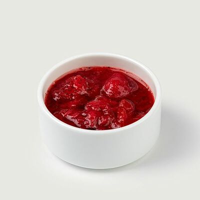 Клубника, протёртая с сахаром в Кофемания по цене 390 ₽