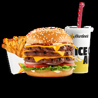 Мега Стар Бургер Комбо в Hardee's Mega Park
