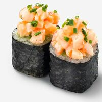 Тартар ролл с креветкойв Mollusca