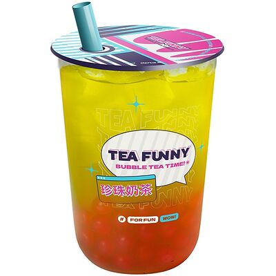 Киви-ананас M в Tea funny - Бабл ти кафе по цене 310 ₽