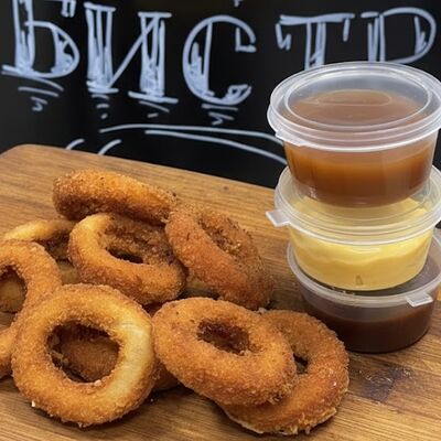 Луковые колечки 4 шт. в Кафе Бистро по цене 75 ₽