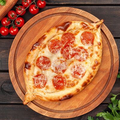 Пиде с пепперони и сыром в Шашлычный Двор по цене 520 ₽