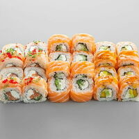 Трио с Филадельфией в Рисоварка SUSHI PREMIUM