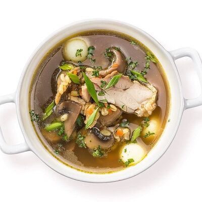 Грибной суп в Перчини на огне по цене 310