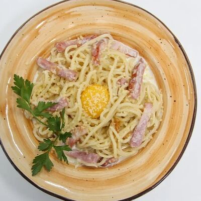 Спагетти Карбонара в Pronto Pizza по цене 490 ₽