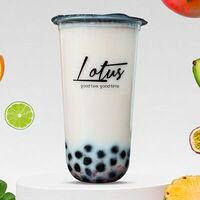 Бабл клубника в Lotus Bubble Tea
