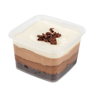 Пирожное Три шоколада в стакане в Ромбаба по цене 245 ₽