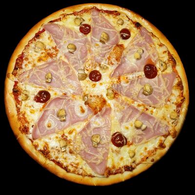 Пицца Ветчина и грибы в Пойдем зайдем по цене 680 ₽