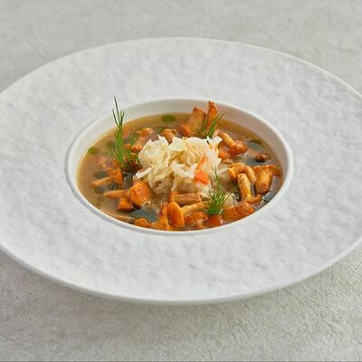 Щи с лисичками в На Парах по цене 610