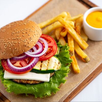 Веган бургер в Rollstreet по цене 419 ₽