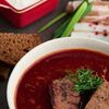 Борщ с грудинкой бычка в Кулинарный цех по цене 590