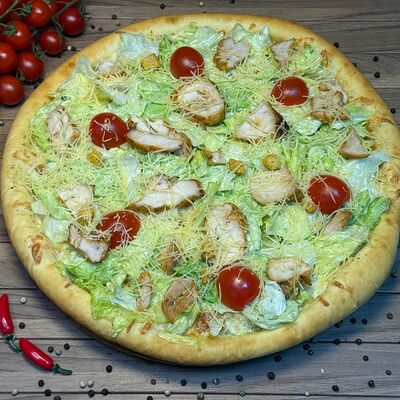 Пицца Цезарь с курицейв Шашлык тандыр по цене 850 ₽