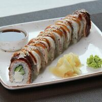 Ролл Канада с угрём в Баффет