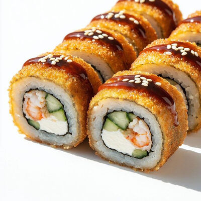 Роллы Креветка Темпура в Банхоф по цене 479 ₽