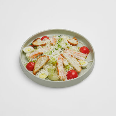 Салат Цезарь с креветками в Sushiman по цене 2950 ₸