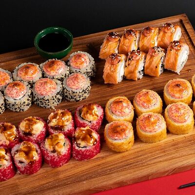 Сет запеченный Hot Якитория в Рыбин Гуд Sushi Premium по цене 3200 ₽