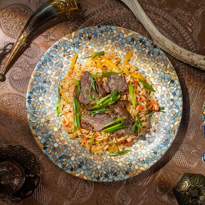 Плов Самаркандский из баранины в Гранат по цене 769 ₽