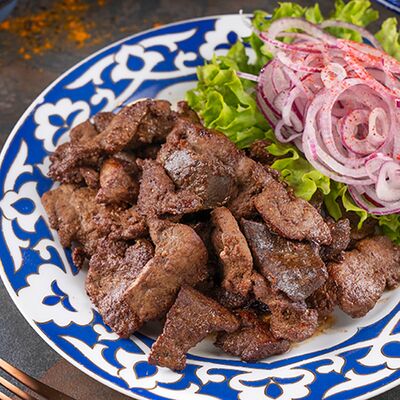 Джиз из говяжьей печени в Золотая Бухара по цене 920 ₽