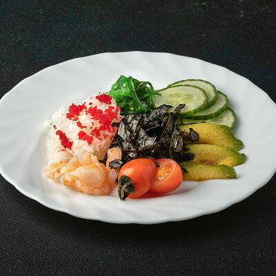 Поке с королевской креветкой в Orisushi по цене 460 ₽