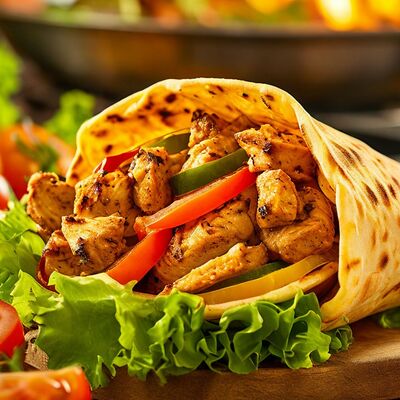 Шаверма в сырном лаваше в Mangal по цене 440 ₽