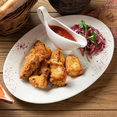 Шашлык на углях из куриного филе в Шашлычная 34 по цене 425 ₽