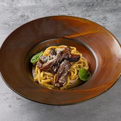 Паста Кон Карне в Ресторанчик по цене 690 ₽