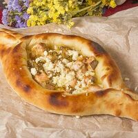 Хачапури с семгой в Мушмула