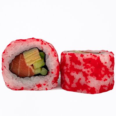 Калифорния с лососем ролл в Barrel Sushi по цене 525 ₽