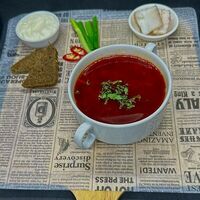 Борщ в Кафе сон у моря