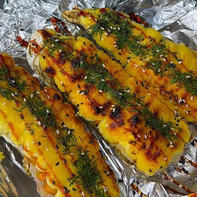 Морепродукты на устрице (с лососем) в Кузьмичь по цене 1440 ₽