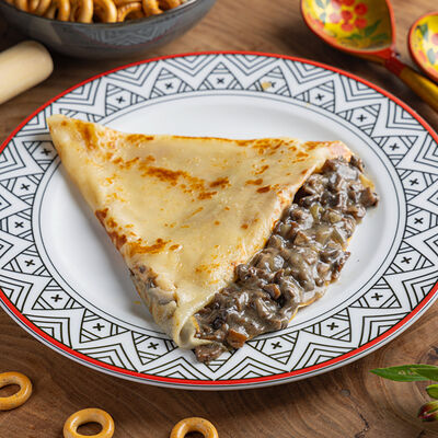 Блин Грибной жюльен в Блин Блинский по цене 360 ₽